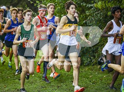 Thumbnail 1 in IHSAA Semi State Cross Country Boys Championships photogallery.