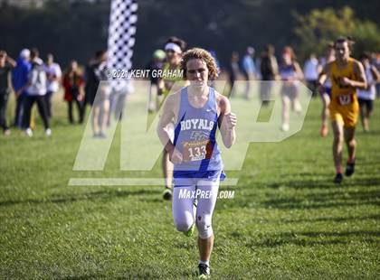 Thumbnail 1 in IHSAA Semi State Cross Country Boys Championships photogallery.