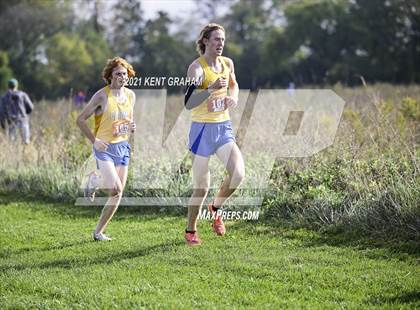 Thumbnail 1 in IHSAA Semi State Cross Country Boys Championships photogallery.