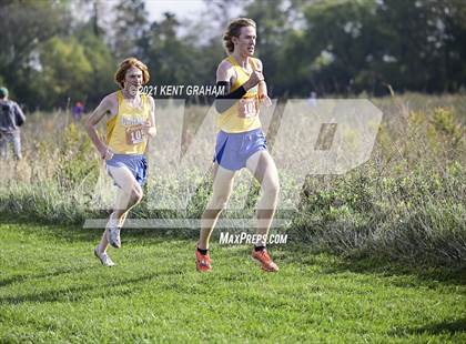 Thumbnail 2 in IHSAA Semi State Cross Country Boys Championships photogallery.