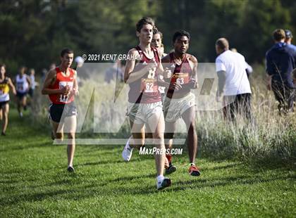 Thumbnail 3 in IHSAA Semi State Cross Country Boys Championships photogallery.