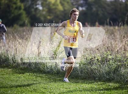 Thumbnail 2 in IHSAA Semi State Cross Country Boys Championships photogallery.
