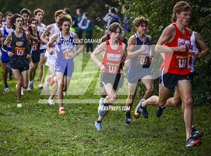 Thumbnail 3 in IHSAA Semi State Cross Country Boys Championships photogallery.