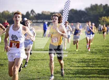 Thumbnail 1 in IHSAA Semi State Cross Country Boys Championships photogallery.