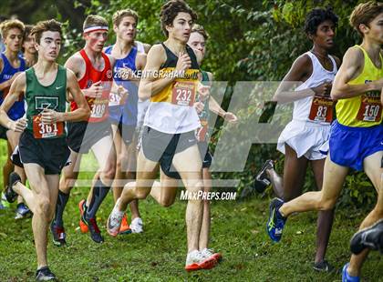 Thumbnail 3 in IHSAA Semi State Cross Country Boys Championships photogallery.