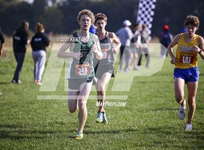 Thumbnail 3 in IHSAA Semi State Cross Country Boys Championships photogallery.