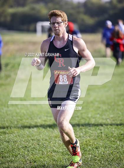 Thumbnail 1 in IHSAA Semi State Cross Country Boys Championships photogallery.