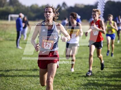 Thumbnail 1 in IHSAA Semi State Cross Country Boys Championships photogallery.