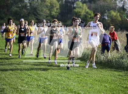 Thumbnail 2 in IHSAA Semi State Cross Country Boys Championships photogallery.