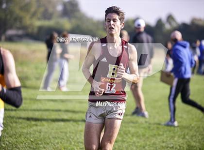 Thumbnail 3 in IHSAA Semi State Cross Country Boys Championships photogallery.
