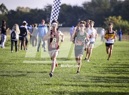 Thumbnail 1 in IHSAA Semi State Cross Country Boys Championships photogallery.