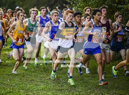 Thumbnail 2 in IHSAA Semi State Cross Country Boys Championships photogallery.
