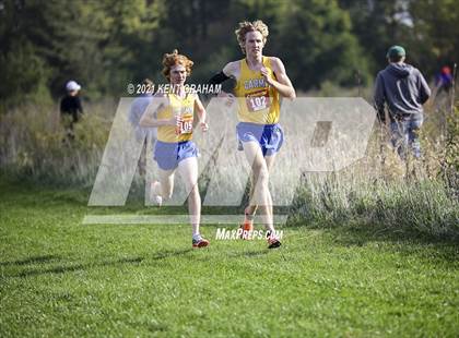 Thumbnail 3 in IHSAA Semi State Cross Country Boys Championships photogallery.