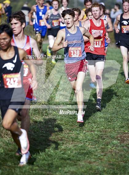 Thumbnail 1 in IHSAA Semi State Cross Country Boys Championships photogallery.