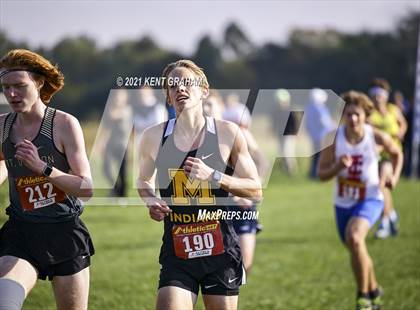 Thumbnail 1 in IHSAA Semi State Cross Country Boys Championships photogallery.