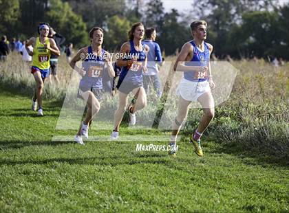 Thumbnail 2 in IHSAA Semi State Cross Country Boys Championships photogallery.