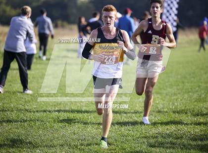 Thumbnail 2 in IHSAA Semi State Cross Country Boys Championships photogallery.