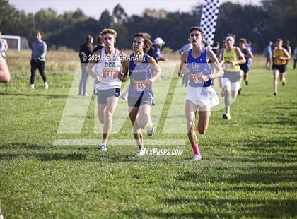 Thumbnail 2 in IHSAA Semi State Cross Country Boys Championships photogallery.