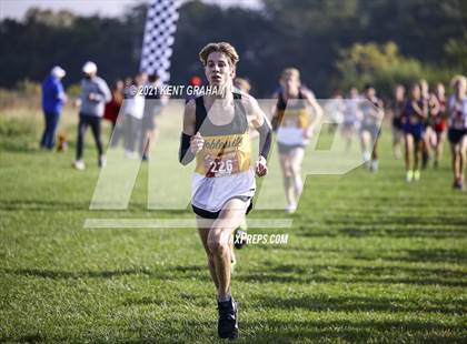 Thumbnail 1 in IHSAA Semi State Cross Country Boys Championships photogallery.