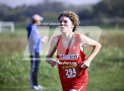 Thumbnail 3 in IHSAA Semi State Cross Country Boys Championships photogallery.