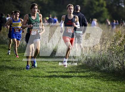 Thumbnail 1 in IHSAA Semi State Cross Country Boys Championships photogallery.