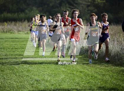 Thumbnail 1 in IHSAA Semi State Cross Country Boys Championships photogallery.