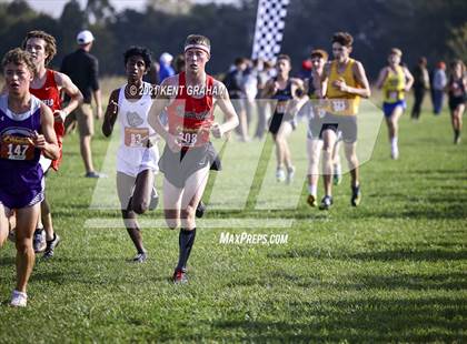 Thumbnail 3 in IHSAA Semi State Cross Country Boys Championships photogallery.
