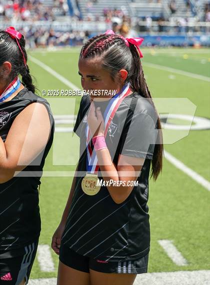 Thumbnail 2 in Wimberley vs. Randall (UIL 4A Soccer Division II Final Medal Ceremony) photogallery.