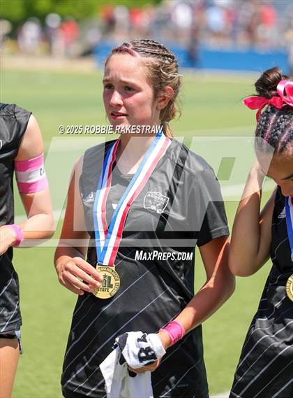 Thumbnail 3 in Wimberley vs. Randall (UIL 4A Soccer Division II Final Medal Ceremony) photogallery.