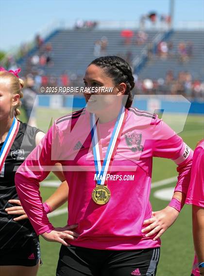 Thumbnail 3 in Wimberley vs. Randall (UIL 4A Soccer Division II Final Medal Ceremony) photogallery.