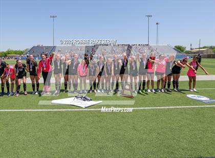Thumbnail 2 in Wimberley vs. Randall (UIL 4A Soccer Division II Final Medal Ceremony) photogallery.