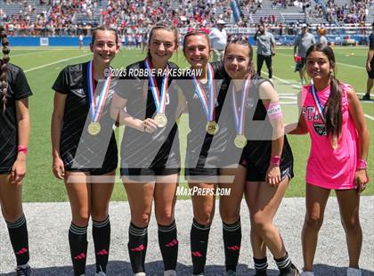 Thumbnail 1 in Wimberley vs. Randall (UIL 4A Soccer Division II Final Medal Ceremony) photogallery.