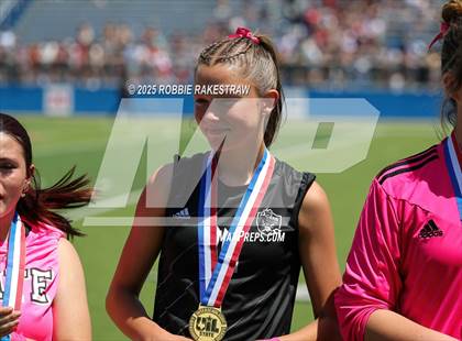 Thumbnail 2 in Wimberley vs. Randall (UIL 4A Soccer Division II Final Medal Ceremony) photogallery.