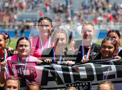 Thumbnail 2 in Wimberley vs. Randall (UIL 4A Soccer Division II Final Medal Ceremony) photogallery.