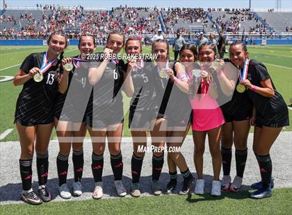 Thumbnail 3 in Wimberley vs. Randall (UIL 4A Soccer Division II Final Medal Ceremony) photogallery.