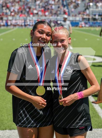 Thumbnail 2 in Wimberley vs. Randall (UIL 4A Soccer Division II Final Medal Ceremony) photogallery.