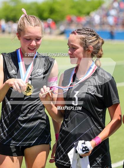 Thumbnail 1 in Wimberley vs. Randall (UIL 4A Soccer Division II Final Medal Ceremony) photogallery.