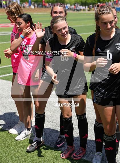 Thumbnail 2 in Wimberley vs. Randall (UIL 4A Soccer Division II Final Medal Ceremony) photogallery.