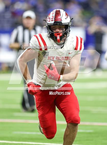 Thumbnail 2 in New Palestine vs. East Noble (IHSAA 4A Final) photogallery.