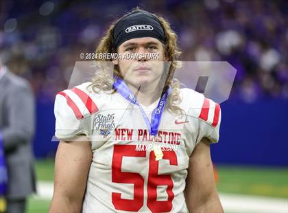 Thumbnail 1 in New Palestine vs. East Noble (IHSAA 4A Final) photogallery.