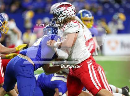 Thumbnail 2 in New Palestine vs. East Noble (IHSAA 4A Final) photogallery.
