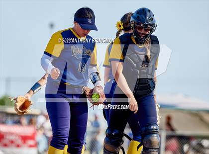 Thumbnail 2 in Notre Dame @ East Nicolaus (CIF NorCal D2 Semi-final) photogallery.