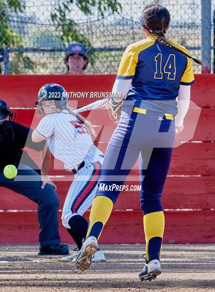 Thumbnail 3 in Notre Dame @ East Nicolaus (CIF NorCal D2 Semi-final) photogallery.