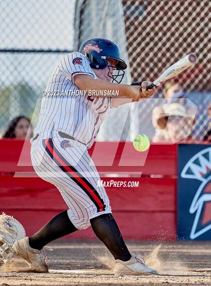 Thumbnail 3 in Notre Dame @ East Nicolaus (CIF NorCal D2 Semi-final) photogallery.