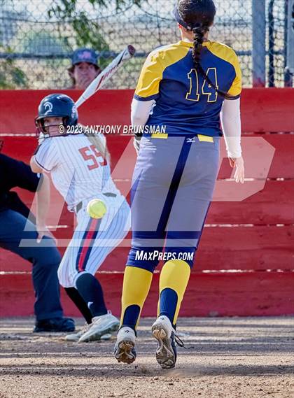Thumbnail 2 in Notre Dame @ East Nicolaus (CIF NorCal D2 Semi-final) photogallery.