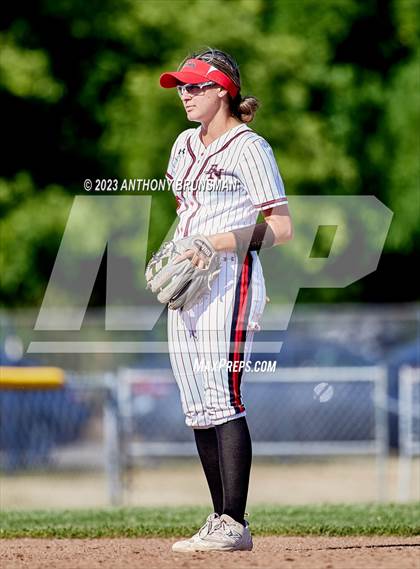 Thumbnail 2 in Notre Dame @ East Nicolaus (CIF NorCal D2 Semi-final) photogallery.
