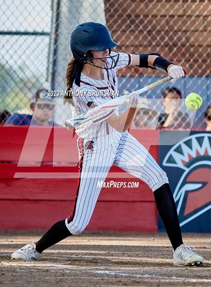 Thumbnail 2 in Notre Dame @ East Nicolaus (CIF NorCal D2 Semi-final) photogallery.