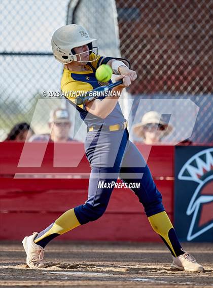 Thumbnail 1 in Notre Dame @ East Nicolaus (CIF NorCal D2 Semi-final) photogallery.