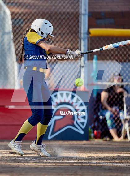 Thumbnail 3 in Notre Dame @ East Nicolaus (CIF NorCal D2 Semi-final) photogallery.