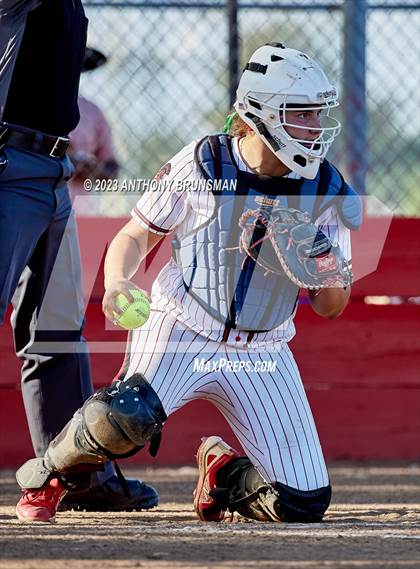 Thumbnail 3 in Notre Dame @ East Nicolaus (CIF NorCal D2 Semi-final) photogallery.